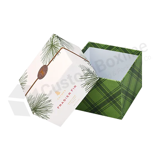 Custom Black Art paper C1S C2S Rigid Gift Boxes With Ribbon