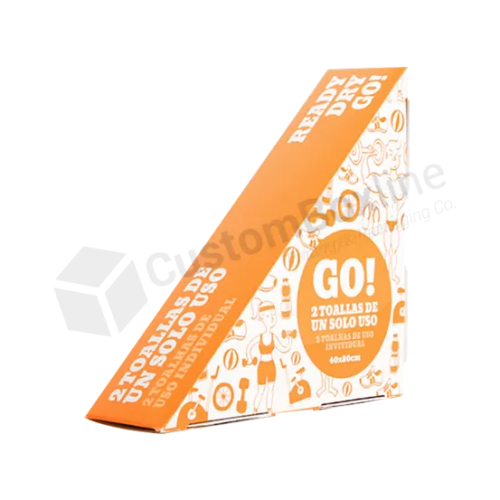 OEM Eco-friendly Customized Logo Printed Sandwich Wedges Packaging Box –  Fastfoodpak